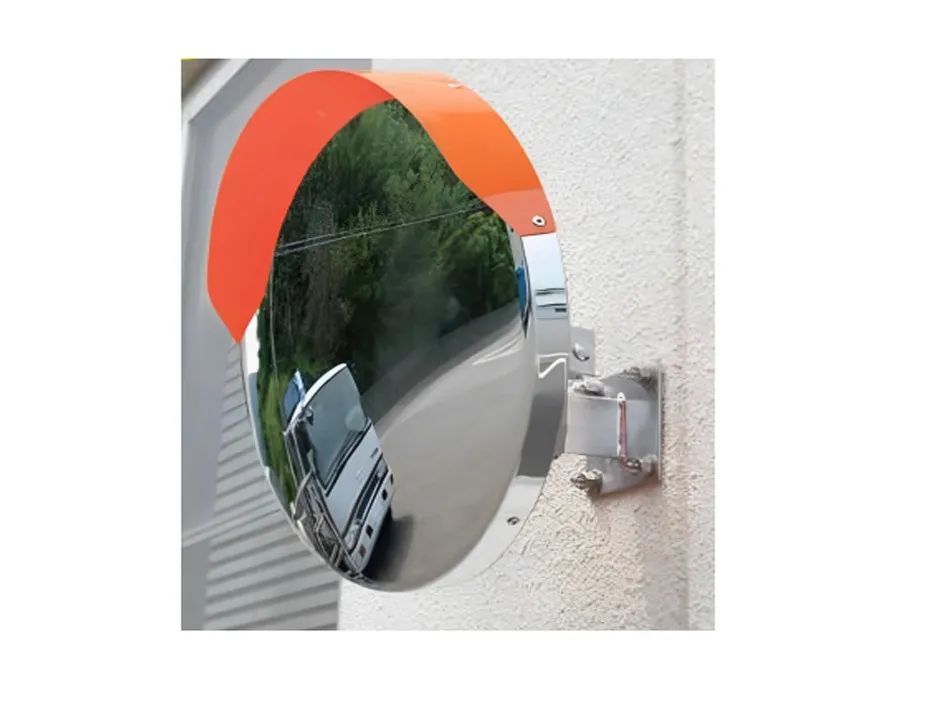 小型道路鏡　壁金具